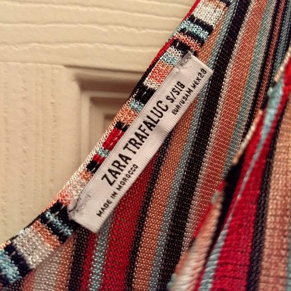 Zara Stripe V-neck Knit striped Summer Dress NWOT ๐HOST PICK x2๐ - Picture 11 of 15